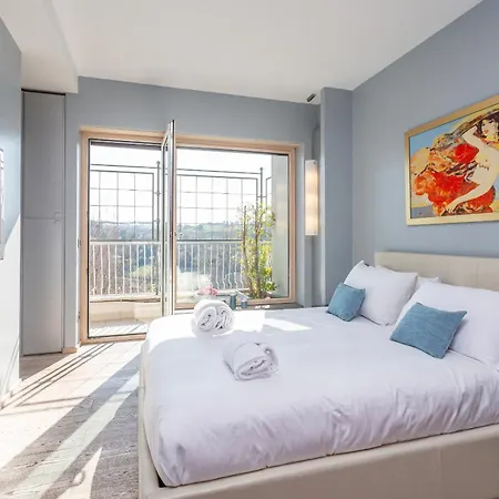 公寓 Vatican Exclusive Penthouse W Terrace And Parking